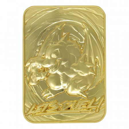 Yu-Gi-Oh! replika Card Baby Dragon (gold plated)